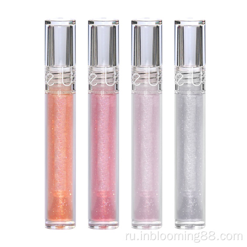 Оптовая торговля Clear Glitter Glossy Lip Gloss Private Label